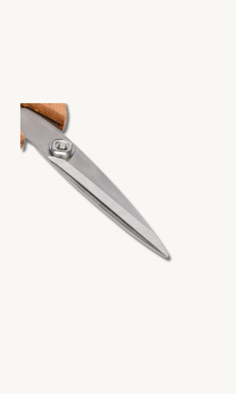 Küchenschere mit Akazie Griff