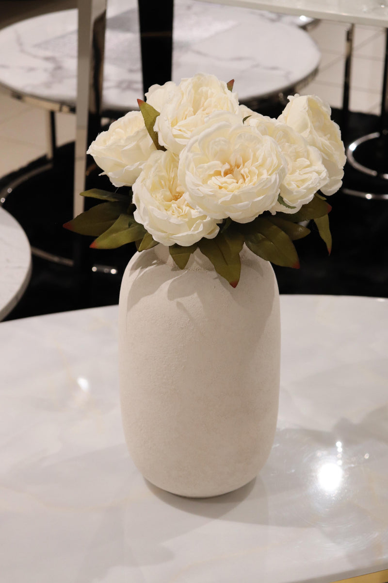 Dekoblumen Rosenbund Creme
