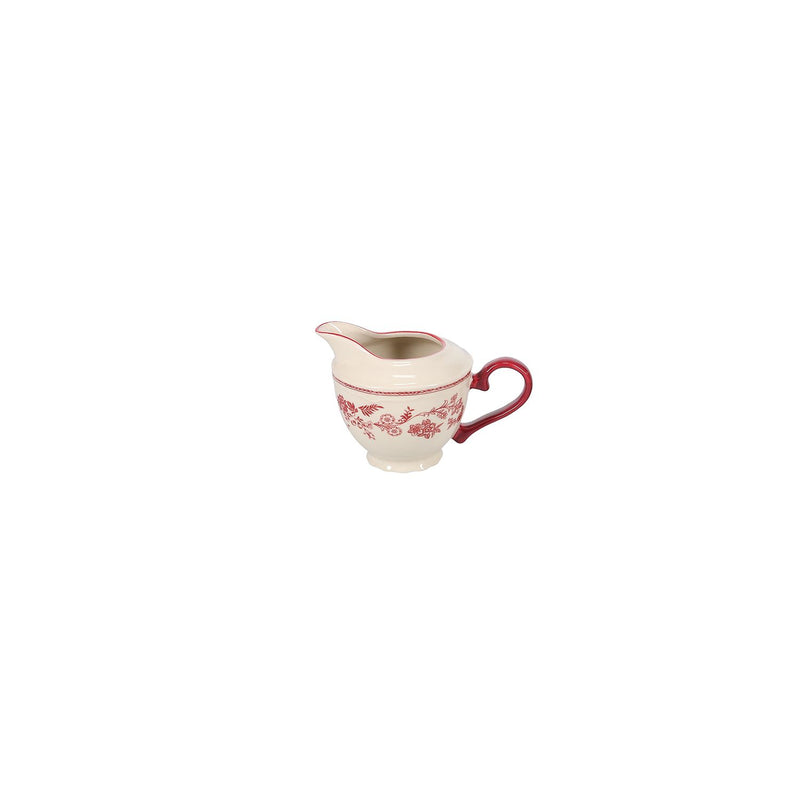 Burgundy Cyril Milch-/Saucekrug 180ml