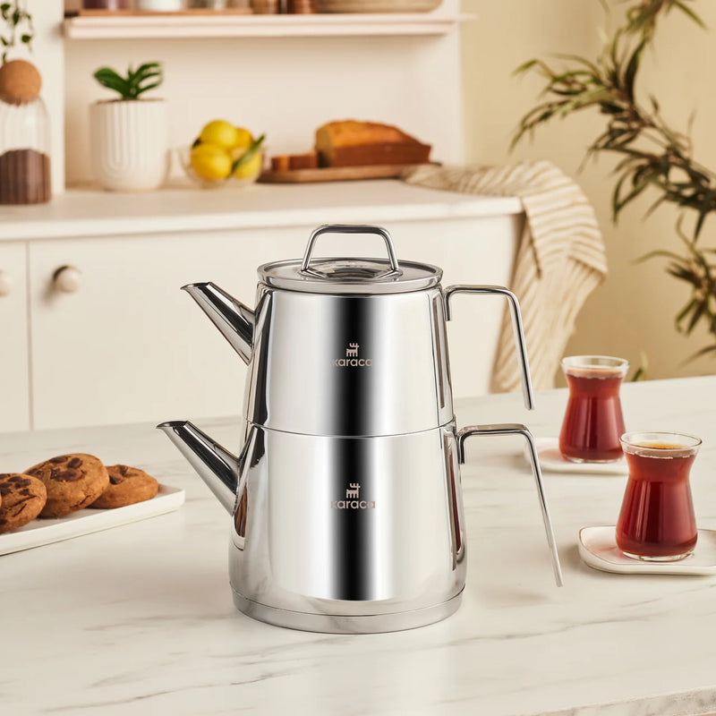 Karaca Steelina Teekanne Set