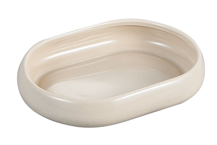 Bondy Beige Porzellan Servierschüssel 13,9cm
