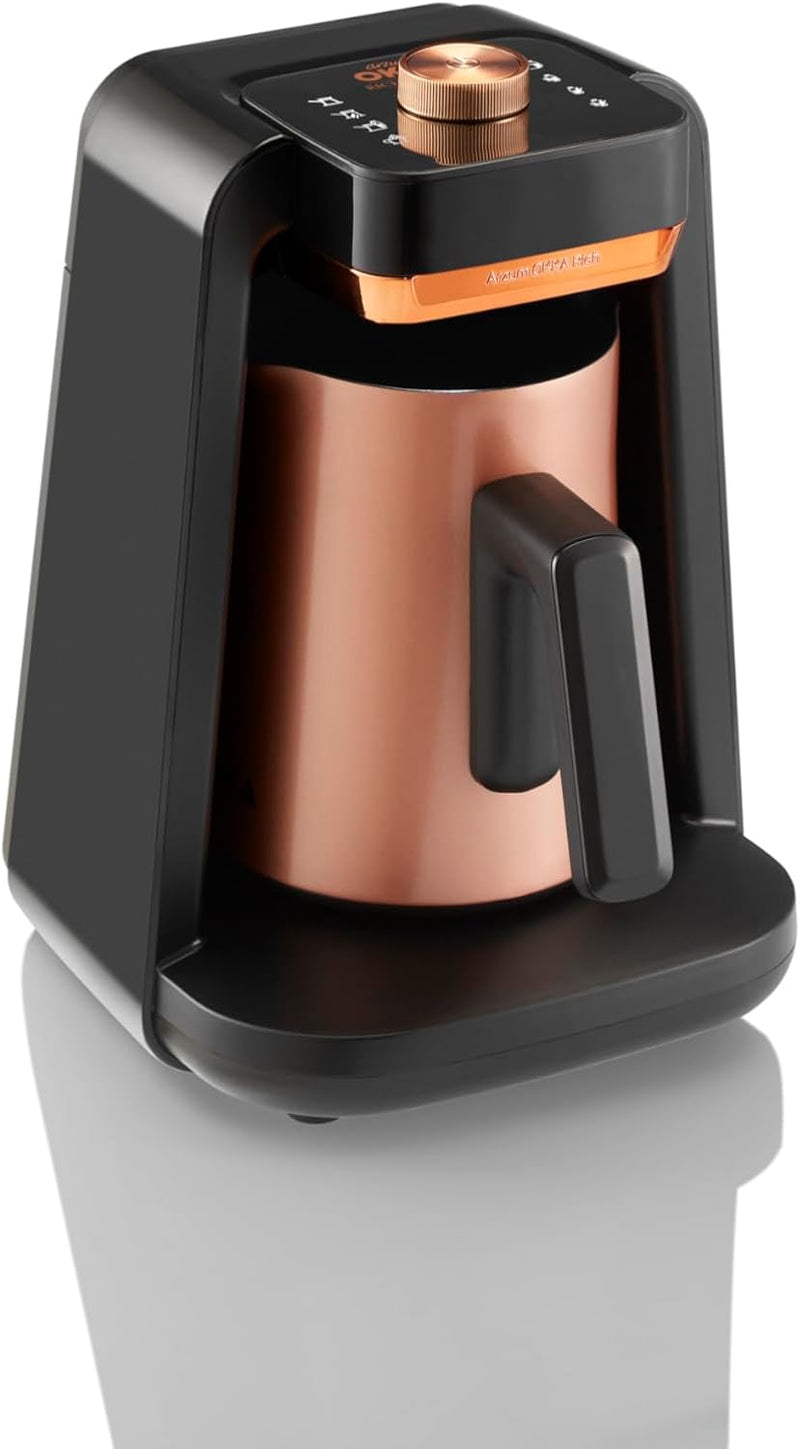 Arzum Okka Rich Spin Pro Elektrischer Mokkakocher Copper
