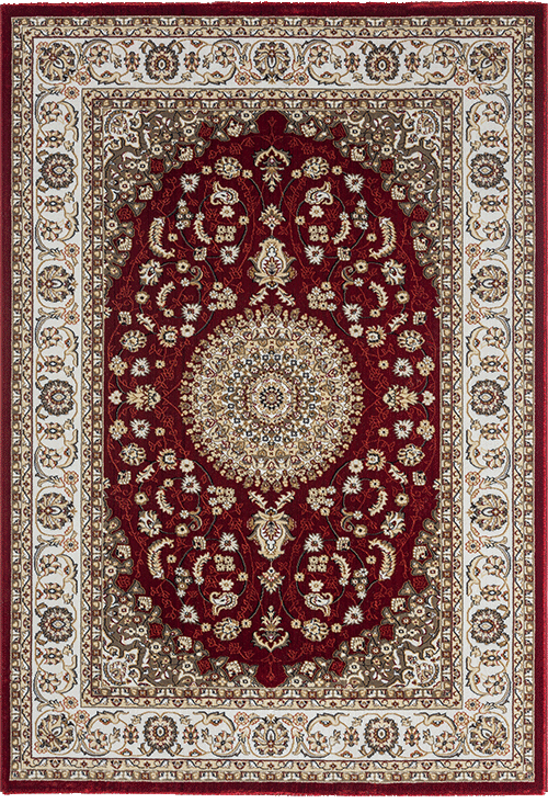 Merinos Teppich  Dubai Deluxe 56253 110-Red