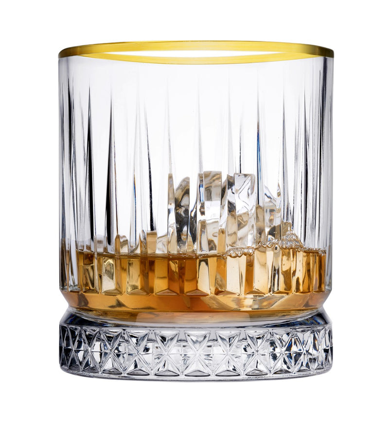 Pasabahce Elysia Golden Touch 4 teilig Trinkglas 355ml