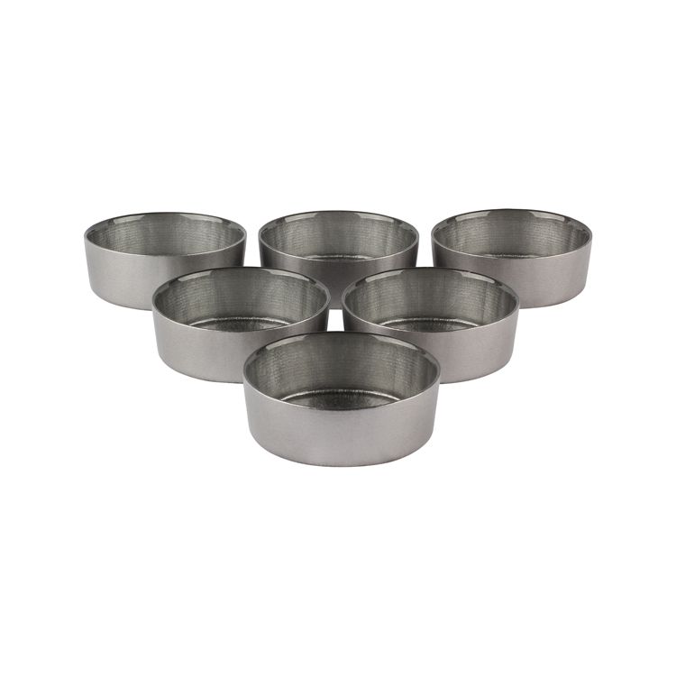 Rexy Silber Schüssel 12cm 6 teilig